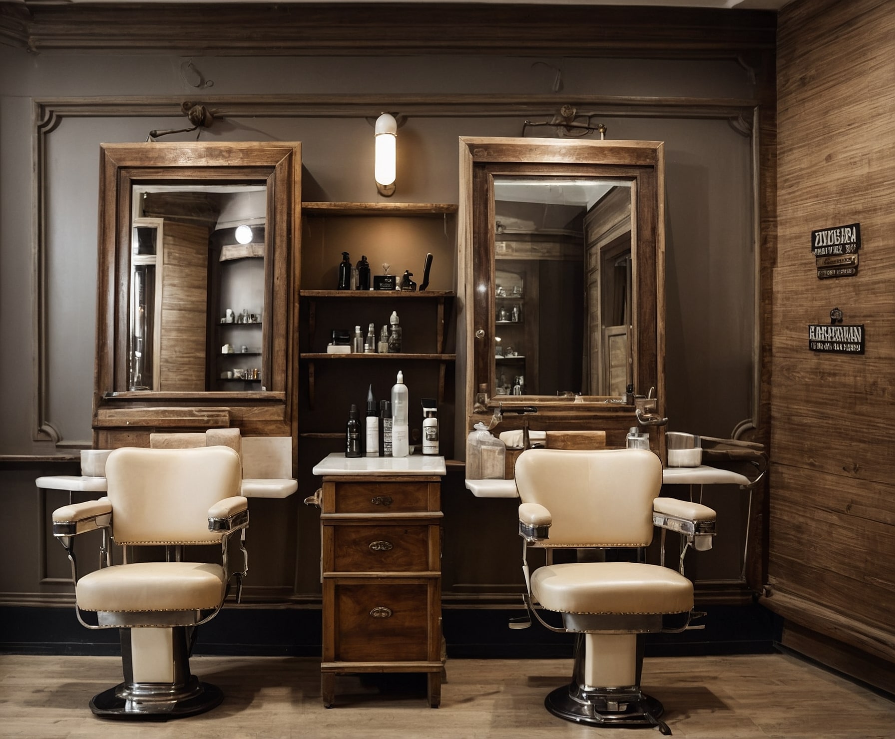 Corte de cabello degradado fade en barbería Barcelona